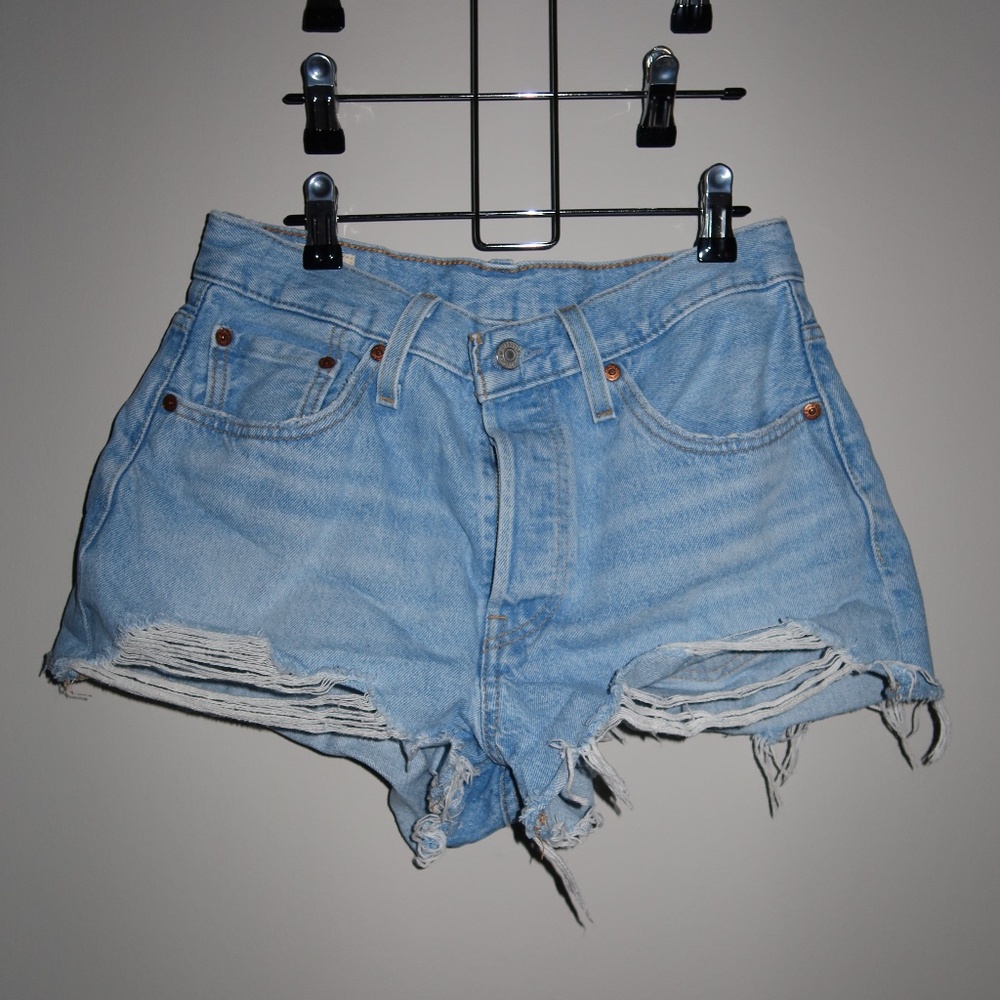 Levi’s 501 High-Rise Denim Shorts
